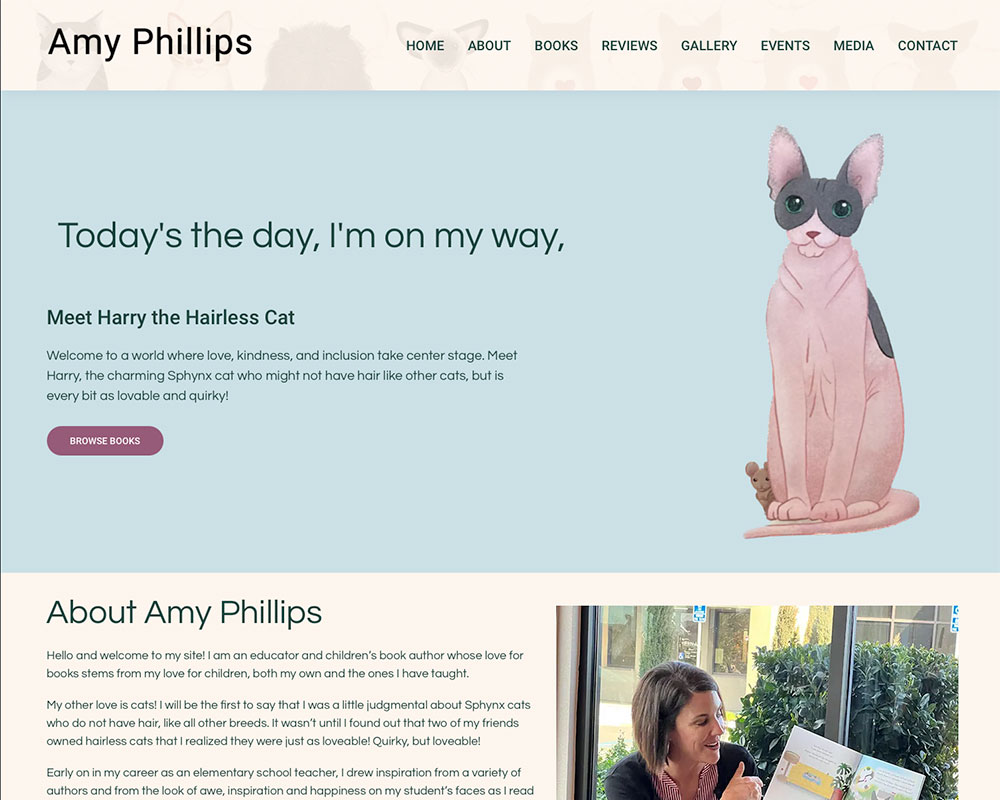Amy Phillips Author
