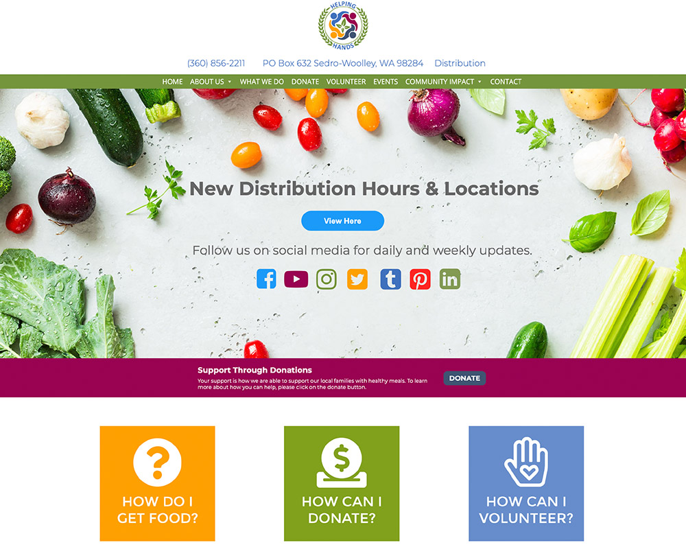 Helping Hands Food Bank